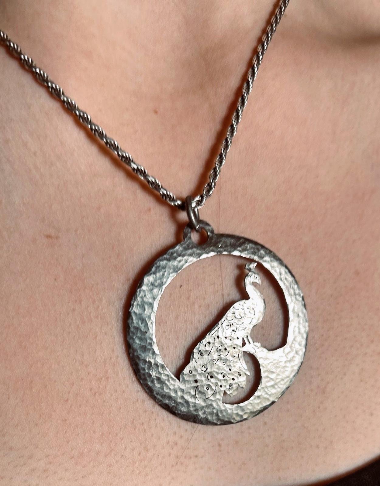 Kettenanhänger "Pfau" – Bild 2