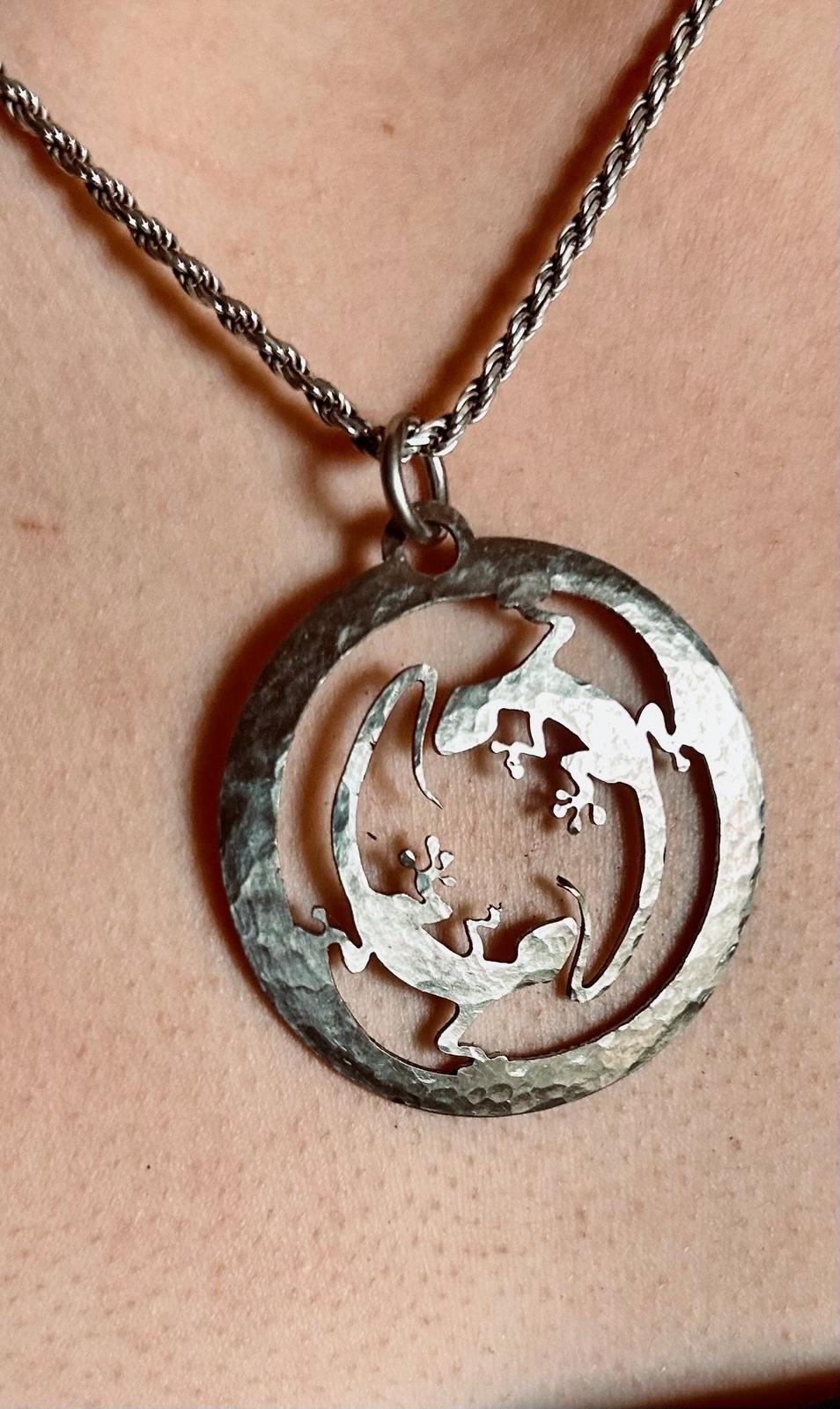 Kettenanhänger "Geckos"